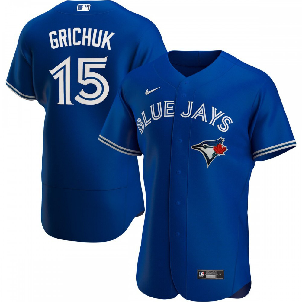 Randal Grichuk Toronto Blue Jays Alternate Authentic Player Jersey - Royal-Pro Kit Vault | Brand New 26/27 Sports Jerseys